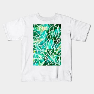 Emerald Shatter Kids T-Shirt